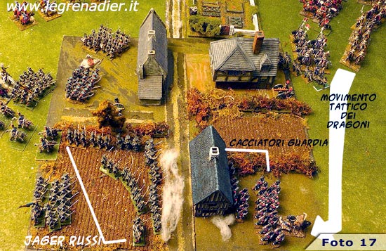 Battaglia di Montmirail ricostruzione con soldatini napoleonici