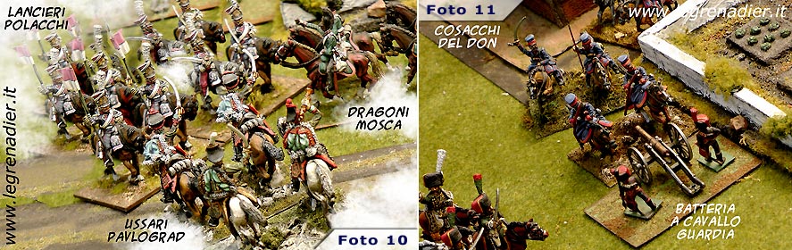 Battaglia di Montmirail ricostruzione con soldatini napoleonici