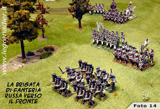 Battaglia di Montmirail ricostruzione con soldatini napoleonici