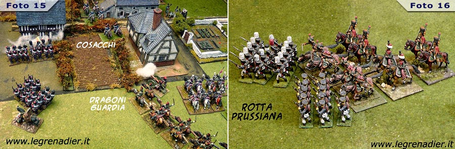 Battaglia di Montmirail ricostruzione con soldatini napoleonici