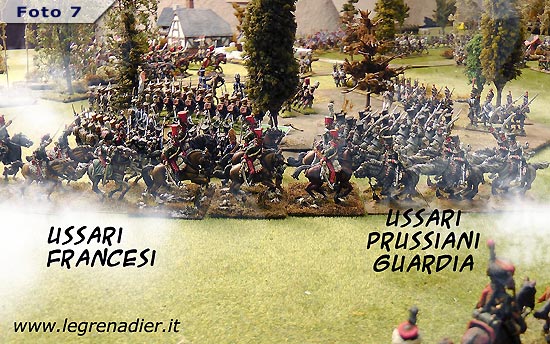 Battaglia di Montmirail ricostruzione con soldatini napoleonici
